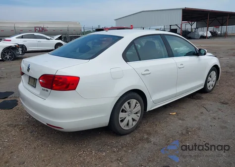 2013 Volkswagen Jetta 2.5L Se из США, поврежденный, VIN 3VWDP7AJ8DM404516